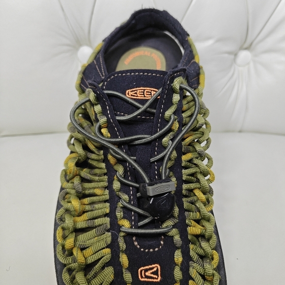 KEEN Uneek Bungee Cord Camo Green Black Braided Woven Sandals Men\'s Shoes Size 8 main image 7